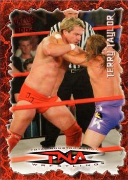 2004 Pacific TNA - Red #49 Terry Taylor Front