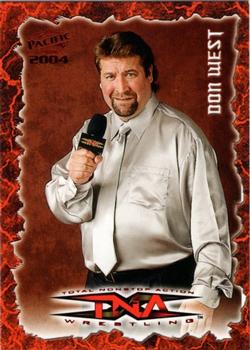 2004 Pacific TNA - Red #56 Don West Front