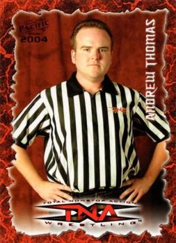 2004 Pacific TNA - Red #61 Andrew Thomas Front