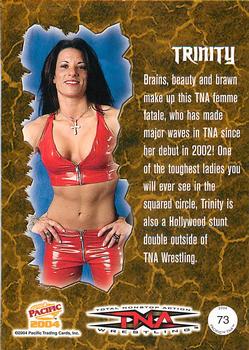 2004 Pacific TNA - Red #73 Trinity Back