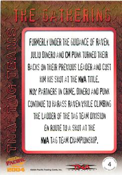 2004 Pacific TNA - Tag Teams #4 The Gathering Back