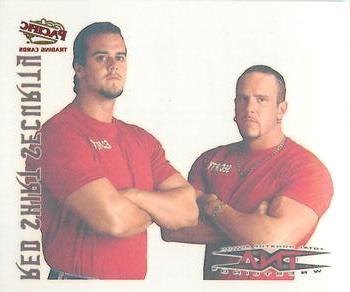 2004 Pacific TNA - Tattoos #25 Red Shirt Security Front