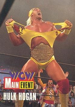 1995 Cardz WCW Main Event #2 Hulk Hogan Front
