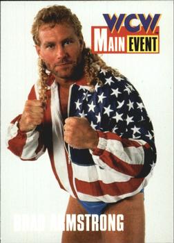 1995 Cardz WCW Main Event #18 Brad Armstrong Front