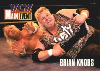 1995 Cardz WCW Main Event #26 Brian Knobs Front