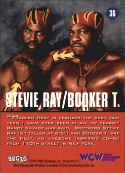 1995 Cardz WCW Main Event #36 Harlem Heat Back
