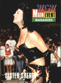 1995 Cardz WCW Main Event #41 Sister Sherri Front