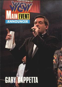 1995 Cardz WCW Main Event #44 Gary Cappetta Front