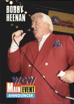 1995 Cardz WCW Main Event #46 Bobby The Brain Heenan Front