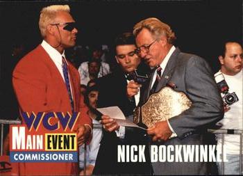 1995 Cardz WCW Main Event #51 Nick Bockwinkel Front
