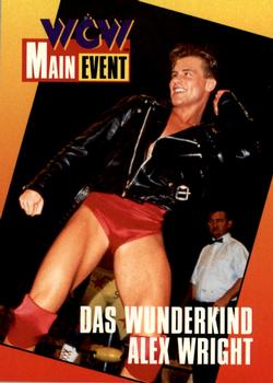 1995 Cardz WCW Main Event #53 Alex Wright Front