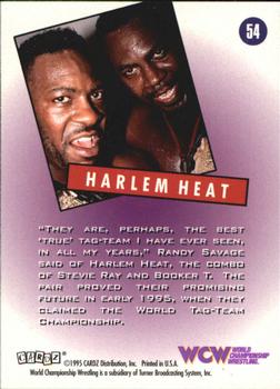 1995 Cardz WCW Main Event #54 Harlem Heat Back