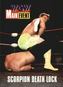 1995 Cardz WCW Main Event #57 Scorpion Death Lock Front