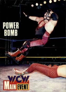 1995 Cardz WCW Main Event #58 Power Bomb Front