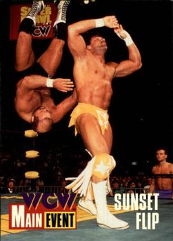 1995 Cardz WCW Main Event #61 Sunset Flip Front
