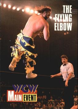 1995 Cardz WCW Main Event #65 Flying Elbow Front
