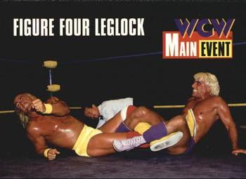 1995 Cardz WCW Main Event #66 Figure Four Leglock Front
