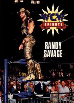 1995 Cardz WCW Main Event #74 Macho Man Randy Savage Front