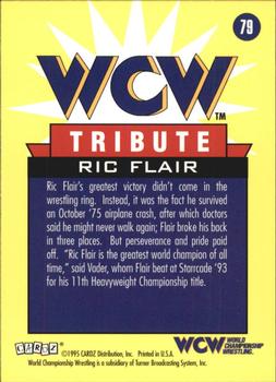 1995 Cardz WCW Main Event #79 Ric Flair Back