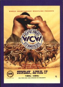 1995 Cardz WCW Main Event #89 WCW Spring Stampede Front