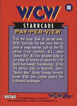 1995 Cardz WCW Main Event #90 WCW Starrcade Back
