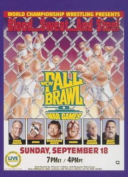 1995 Cardz WCW Main Event #92 WCW Fall Brawl Front