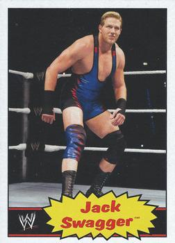 2012 Topps Heritage WWE #18 Jack Swagger Front