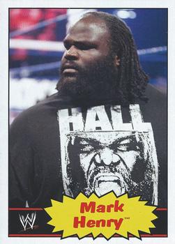2012 Topps Heritage WWE #26 Mark Henry Front