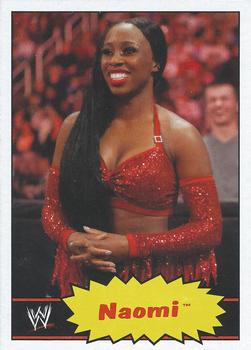 2012 Topps Heritage WWE #28 Naomi Front