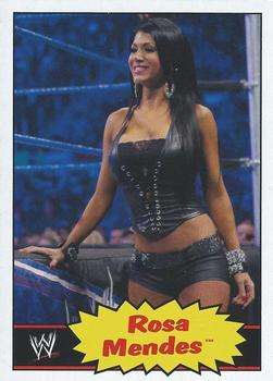 2012 Topps Heritage WWE #34 Rosa Mendes Front