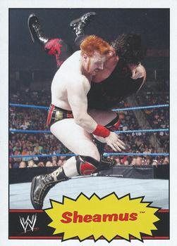 2012 Topps Heritage WWE #36 Sheamus Front
