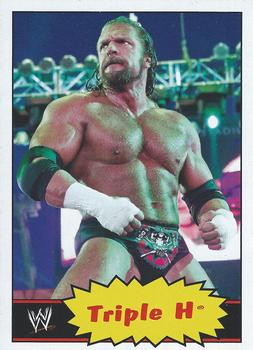 2012 Topps Heritage WWE #40 Triple H Front