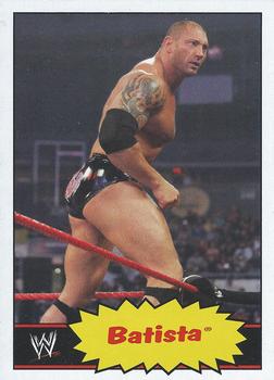 2012 Topps Heritage WWE #44 Batista Front