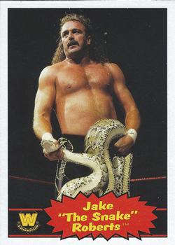2012 Topps Heritage WWE #83 Jake The Snake Roberts Front