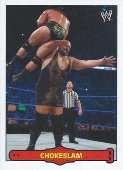 2012 Topps Heritage WWE - Ringside Action #20 Big Show/Chokeslam Front