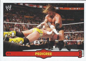 2012 Topps Heritage WWE - Ringside Action #54 Triple H/Pedigree Front