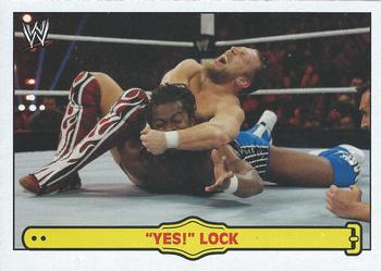 2012 Topps Heritage WWE - Ringside Action #55 Daniel Bryan/Yes! Lock Front