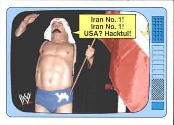 2012 Topps Heritage WWE - The Superstars Speak #9 The Iron Sheik Front