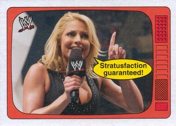2012 Topps Heritage WWE - The Superstars Speak #10 Trish Stratus Front