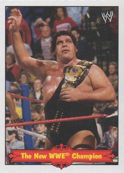 2012 Topps Heritage WWE - Andre The Giant Tribute #6 The New WWE Champion Front