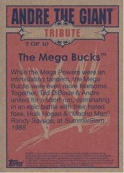 2012 Topps Heritage WWE - Andre The Giant Tribute Silver #7 The Mega Bucks Back