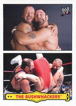 2012 Topps Heritage WWE - Fabled Tag Teams #5 The Bushwhackers Front