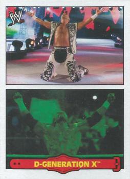 2012 Topps Heritage WWE - Fabled Tag Teams #10 D-Generation X Front