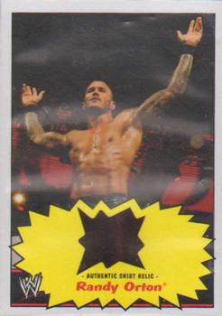 2012 Topps Heritage WWE - Swatch Relics #NNO Randy Orton Front