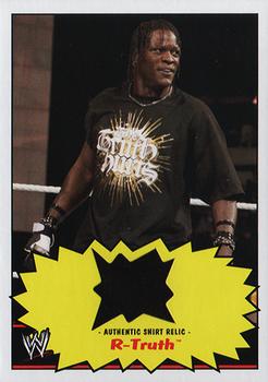 2012 Topps Heritage WWE - Swatch Relics #NNO R-Truth Front