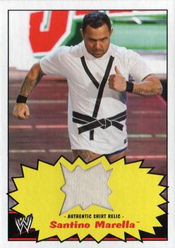 2012 Topps Heritage WWE - Swatch Relics #NNO Santino Marella Front