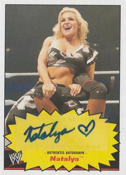 2012 Topps Heritage WWE - Autographs #NNO Natalya Front