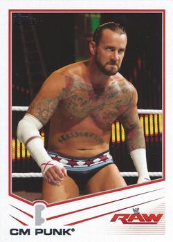 2013 Topps WWE #8 CM Punk Front