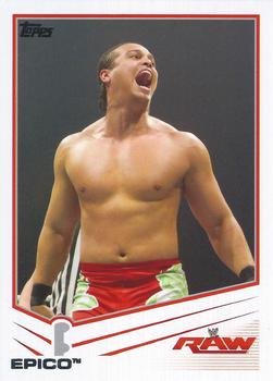 2013 Topps WWE #13 Epico Front