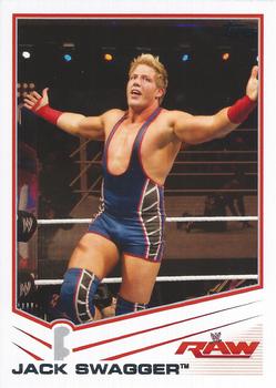 2013 Topps WWE #16 Jack Swagger Front